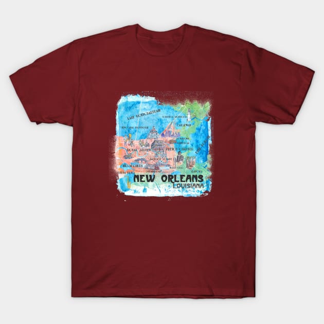 New Orleans T-Shirt by artshop77